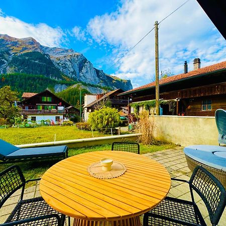 Appartement Cute & Cozy Oasis, Private Afternoon Sun Terrace à Kandersteg Extérieur photo